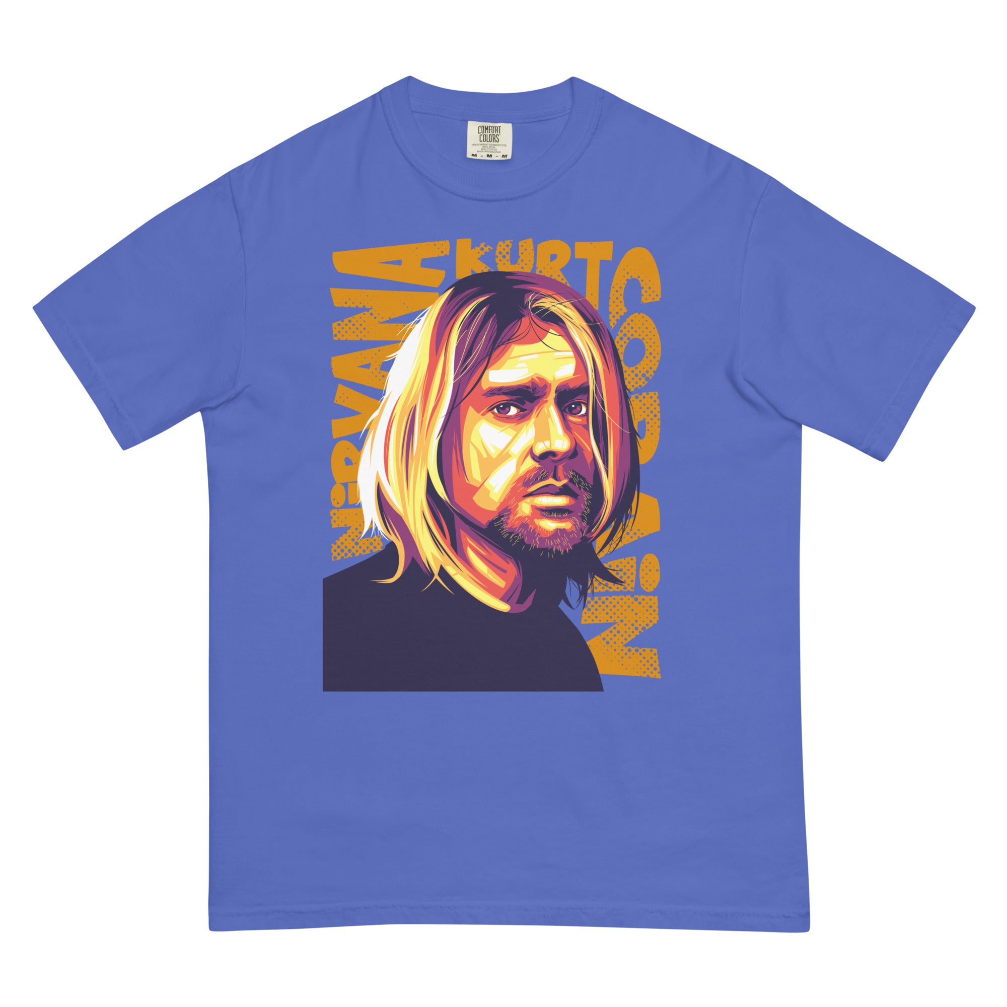 Kurt Cobain Men’s Garment-Dyed Tee