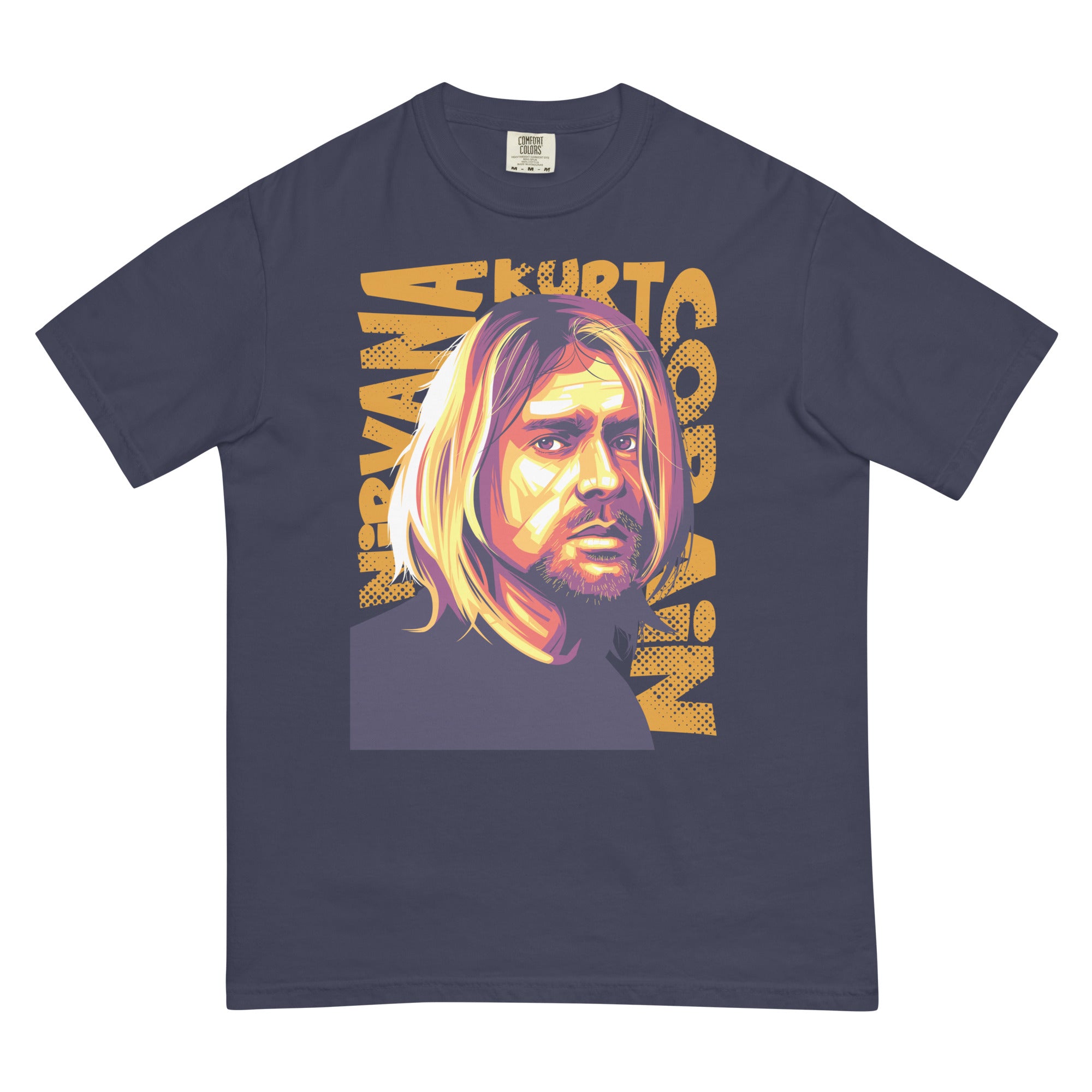 Kurt Cobain Men’s Garment-Dyed Tee